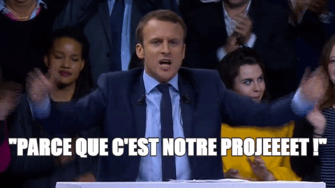 gif macron projet